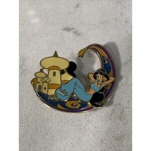 Aladdin - Jasmine on Carpet - Walt Disney World RARE PIN